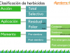 Herbicidas, clasificación y uso